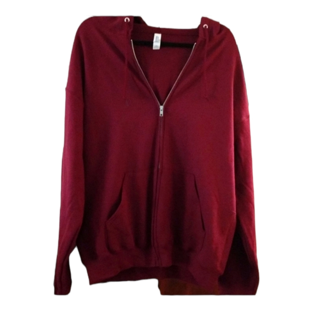 Jerzees Nublend Zipper Hoodie Sz L